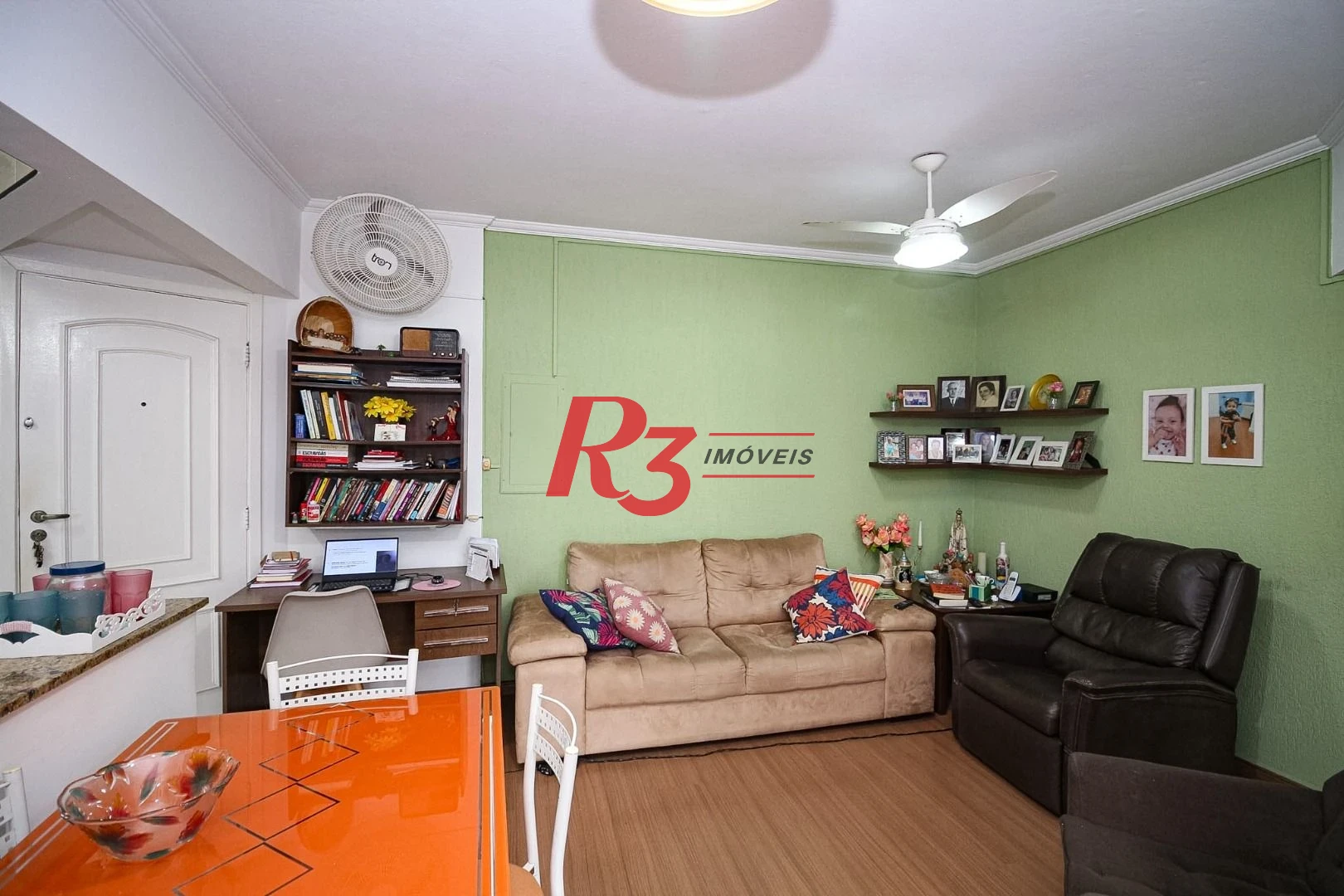 Apartamento para alugar, 67 m² por R$ 4.500,00/mês - José Menino - Santos/SP