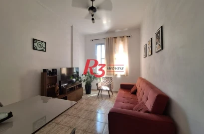 Apartamento à venda, 63 m² por R$ 330.000,00 - Itararé - São Vicente/SP