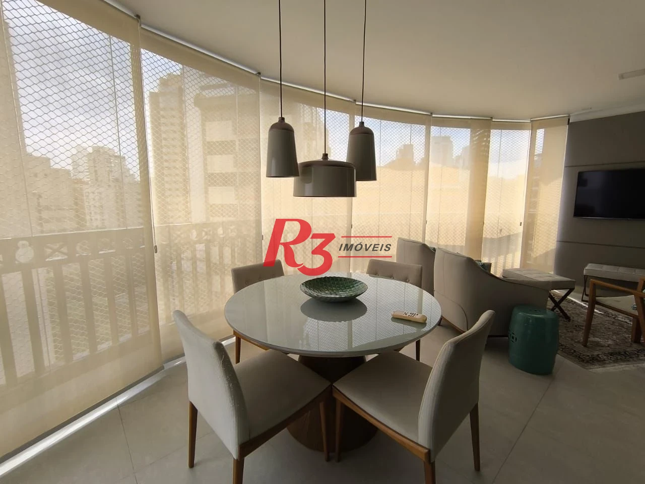 Apartamento com 3 dormitórios à venda, 209 m² por R$ 2.500.000,00 - Boqueirão - Santos/SP