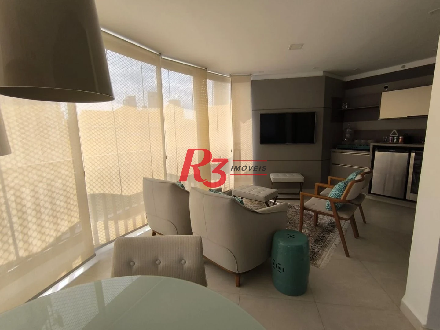 Apartamento com 3 dormitórios à venda, 209 m² por R$ 2.500.000,00 - Boqueirão - Santos/SP