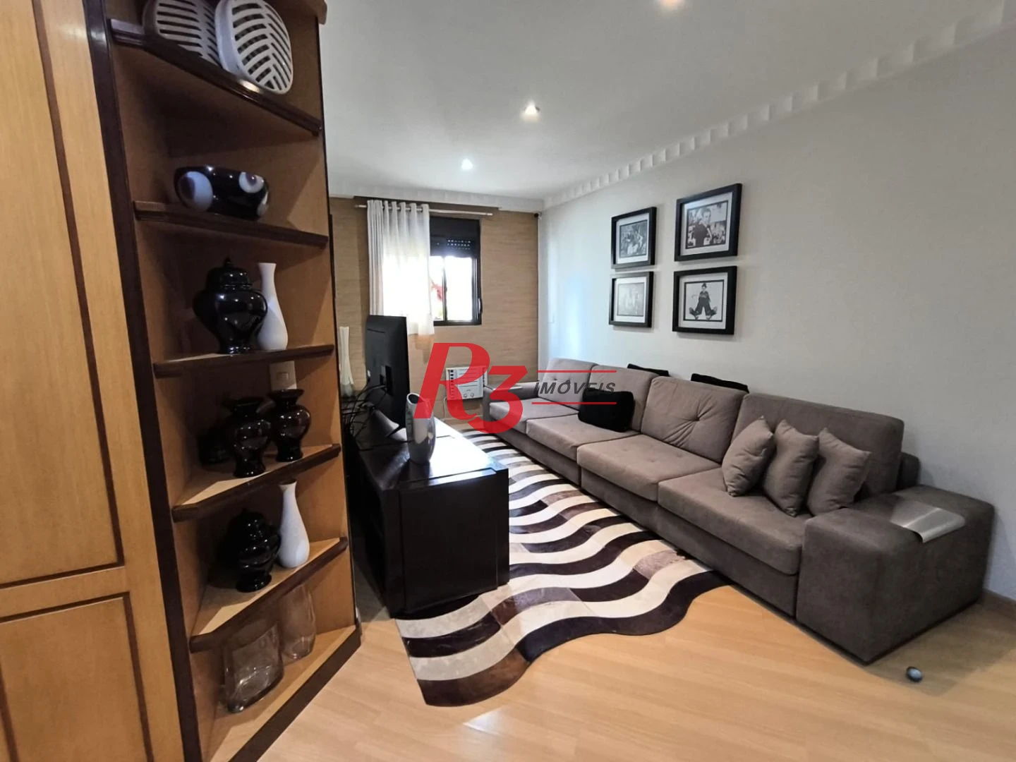 Apartamento com 3 dormitórios à venda, 209 m² por R$ 2.500.000,00 - Boqueirão - Santos/SP
