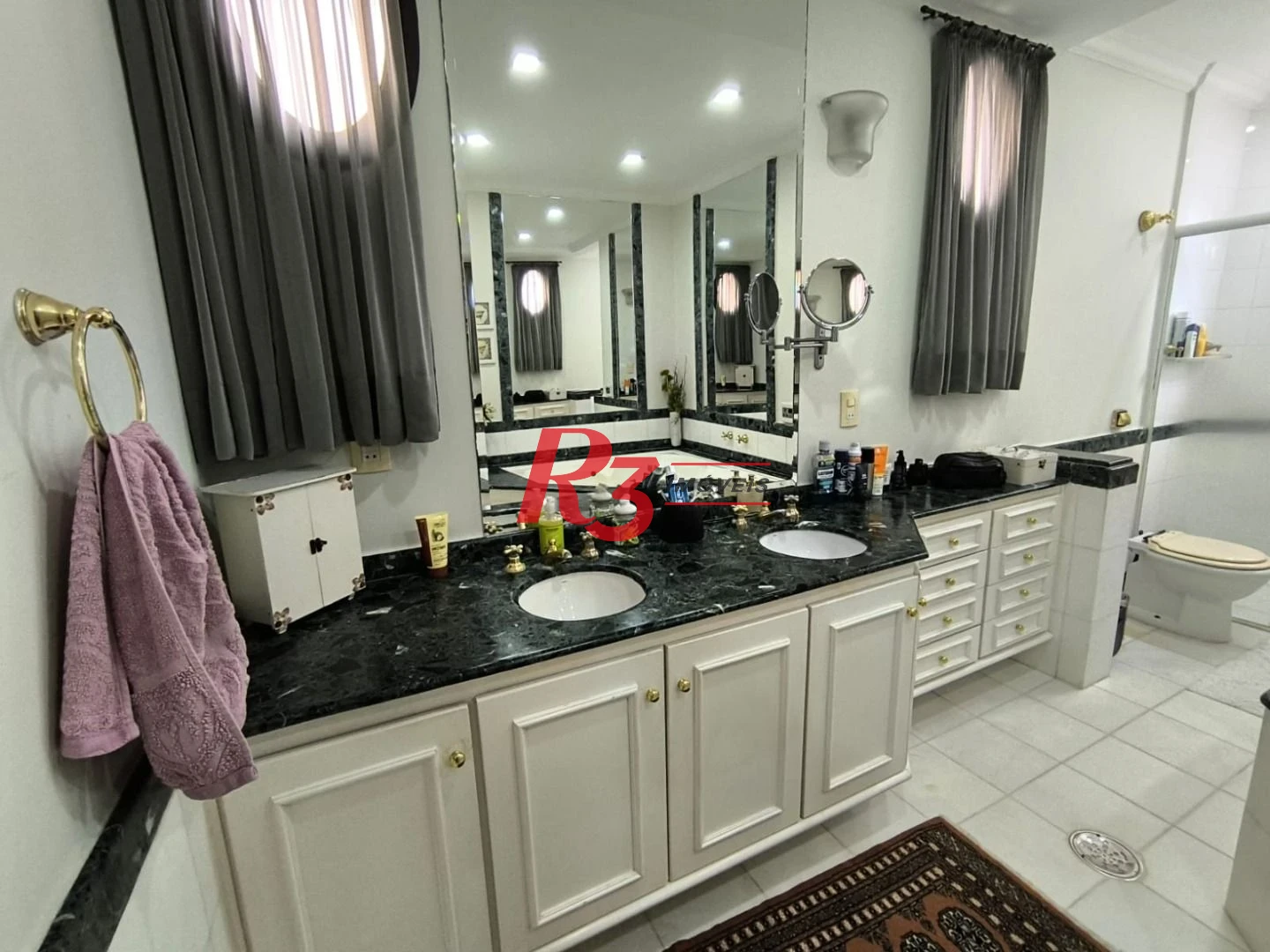 Apartamento com 3 dormitórios à venda, 209 m² por R$ 2.500.000,00 - Boqueirão - Santos/SP
