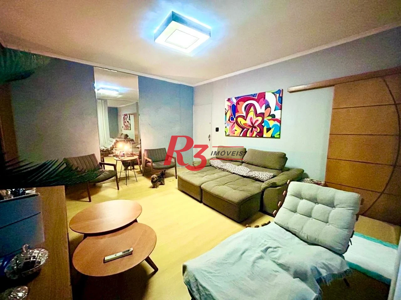 Apartamento com 2 dormitórios à venda, 115 m² por R$ 620.000,00 - Gonzaga - Santos/SP