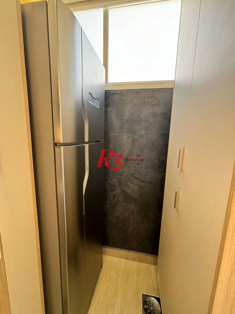 Kitnet para alugar, 28 m² por R$ 5.000,02/mês - Embaré - Santos/SP