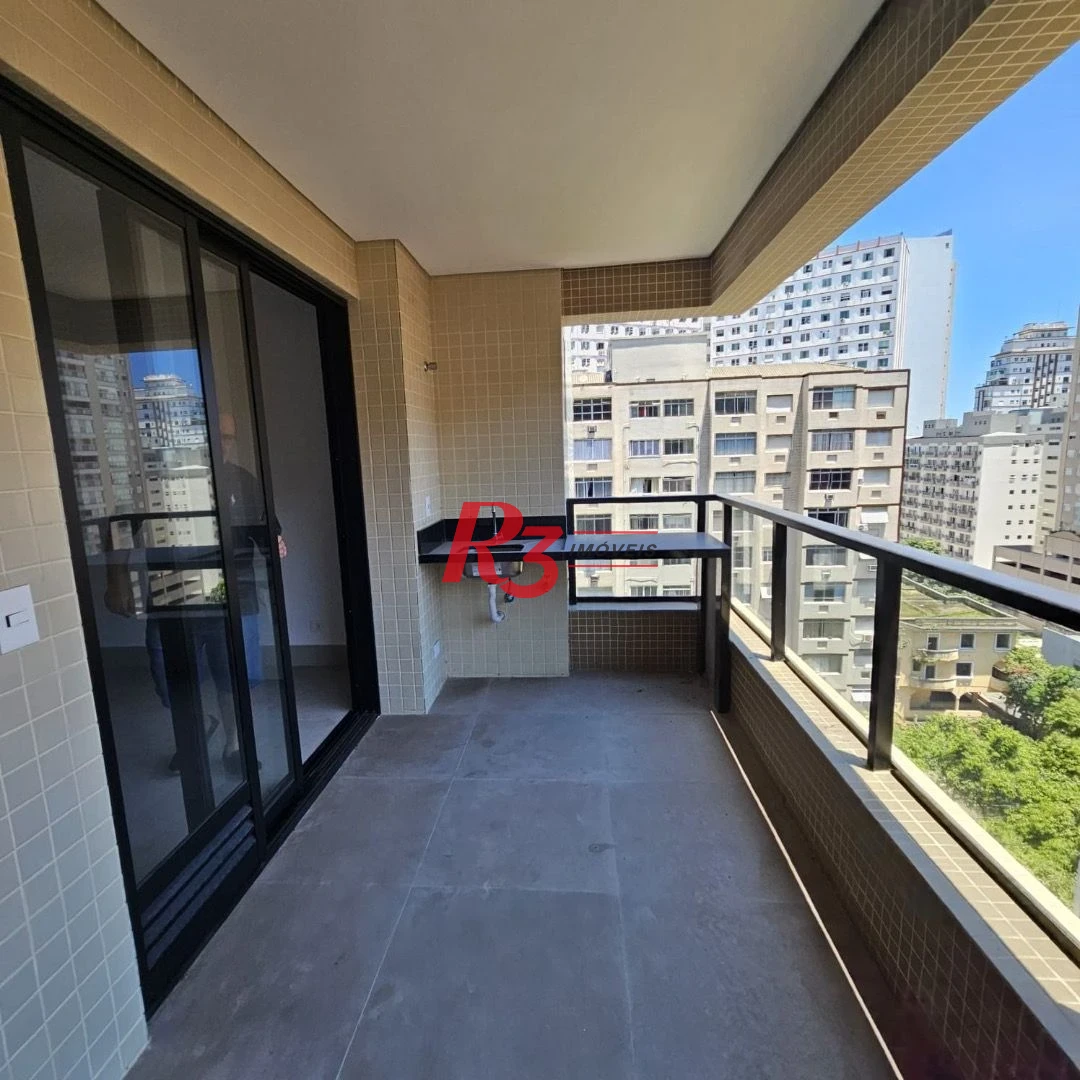 Apartamento à venda, 75 m² por R$ 950.000,00 - José Menino - Santos/SP