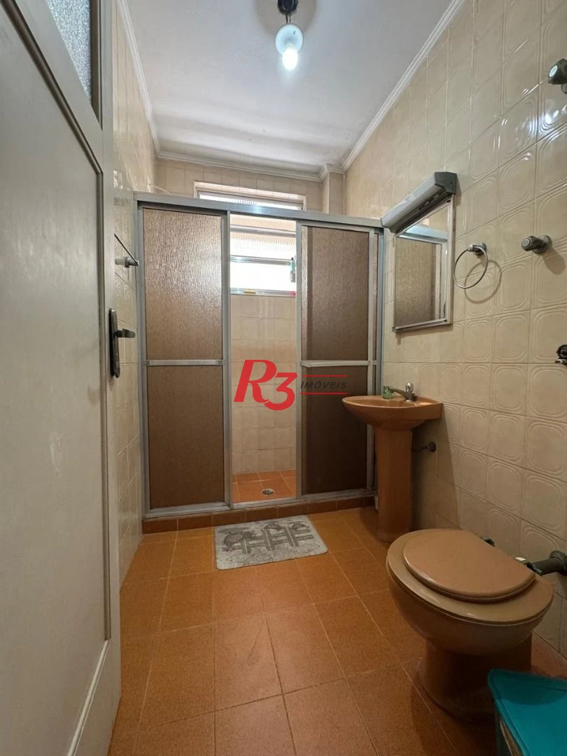 Apartamento com 1 dormitório, 58 m² - venda por R$ 385.000,00 ou aluguel por R$ 3.000,00/mês - Aparecida - Santos/SP