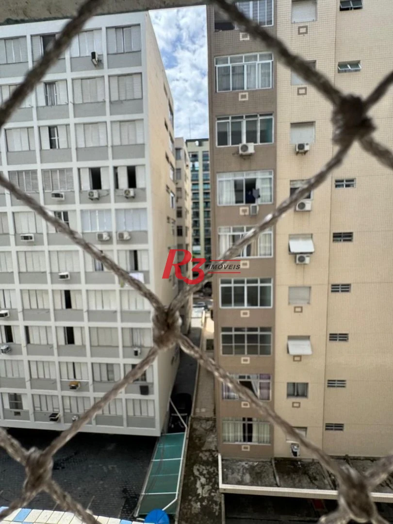 Apartamento com 1 dormitório, 58 m² - venda por R$ 385.000,00 ou aluguel por R$ 3.000,00/mês - Aparecida - Santos/SP
