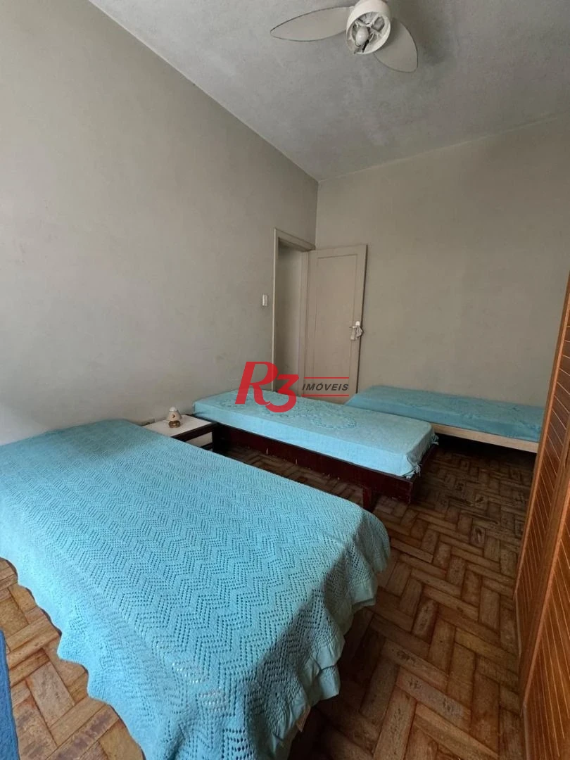 Apartamento com 1 dormitório, 58 m² - venda por R$ 385.000,00 ou aluguel por R$ 3.000,00/mês - Aparecida - Santos/SP