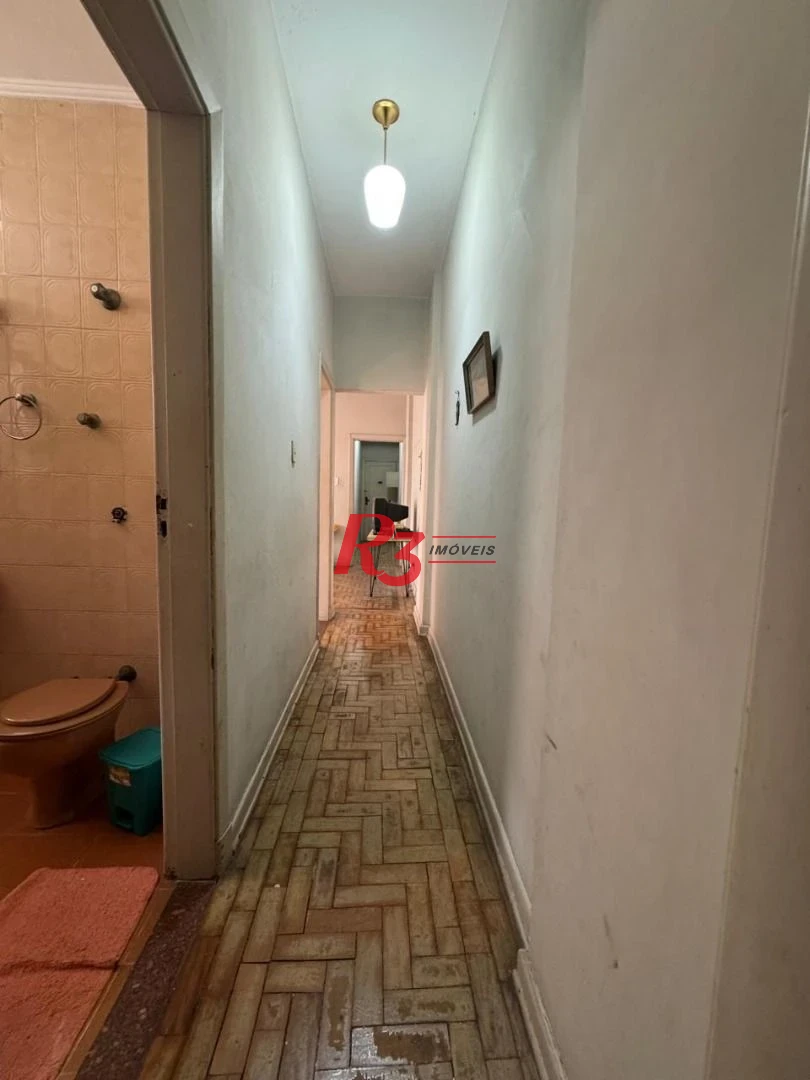 Apartamento com 1 dormitório, 58 m² - venda por R$ 385.000,00 ou aluguel por R$ 3.000,00/mês - Aparecida - Santos/SP