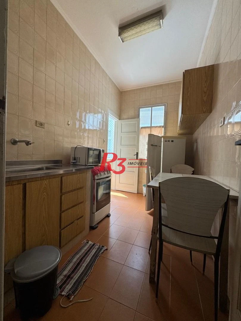 Apartamento com 1 dormitório, 58 m² - venda por R$ 385.000,00 ou aluguel por R$ 3.000,00/mês - Aparecida - Santos/SP
