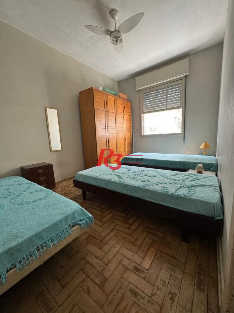 Apartamento com 1 dormitório, 58 m² - venda por R$ 385.000,00 ou aluguel por R$ 3.000,00/mês - Aparecida - Santos/SP