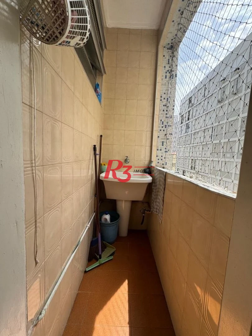 Apartamento com 1 dormitório, 58 m² - venda por R$ 385.000,00 ou aluguel por R$ 3.000,00/mês - Aparecida - Santos/SP