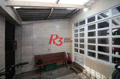 Casa à venda, 165 m² por R$ 870.000,00 - Macuco - Santos/SP