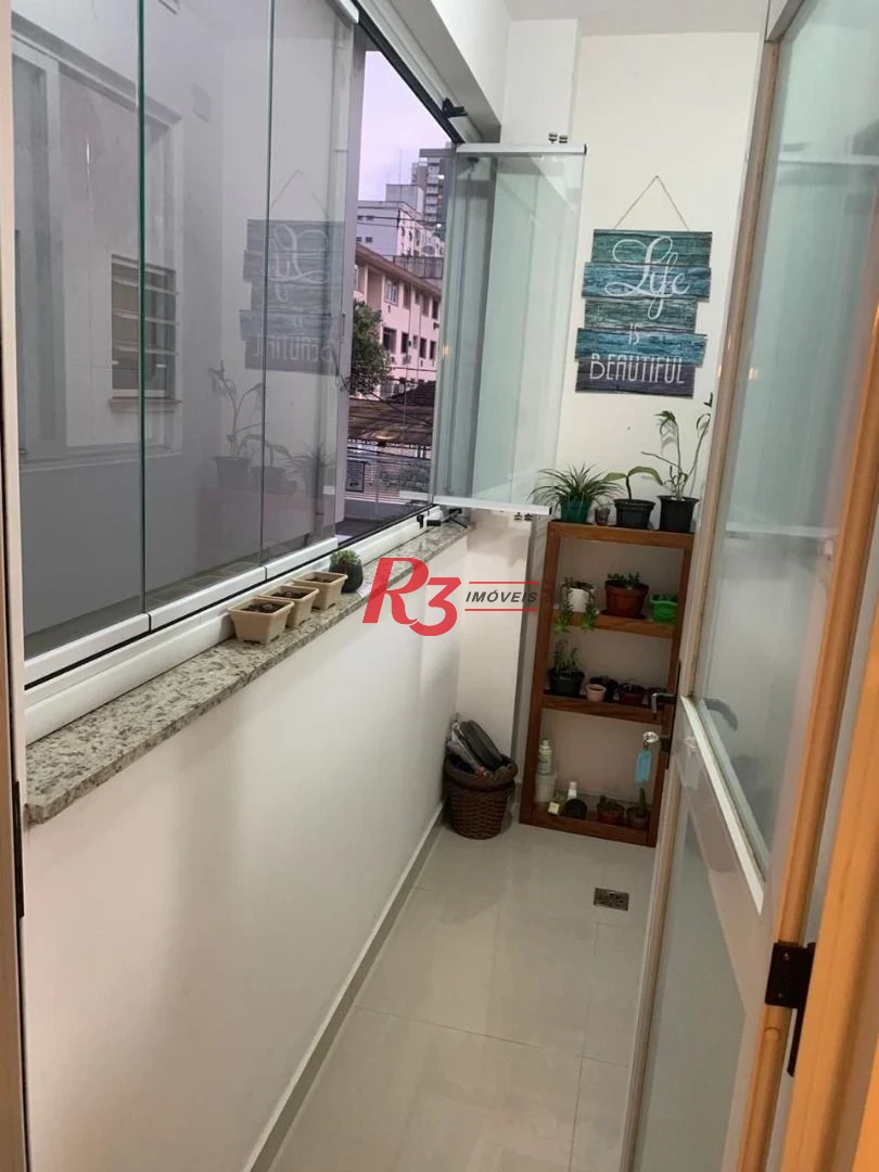 Village com 3 dormitórios à venda, 186 m² por R$ 1.065.000,00 - Gonzaga - Santos/SP