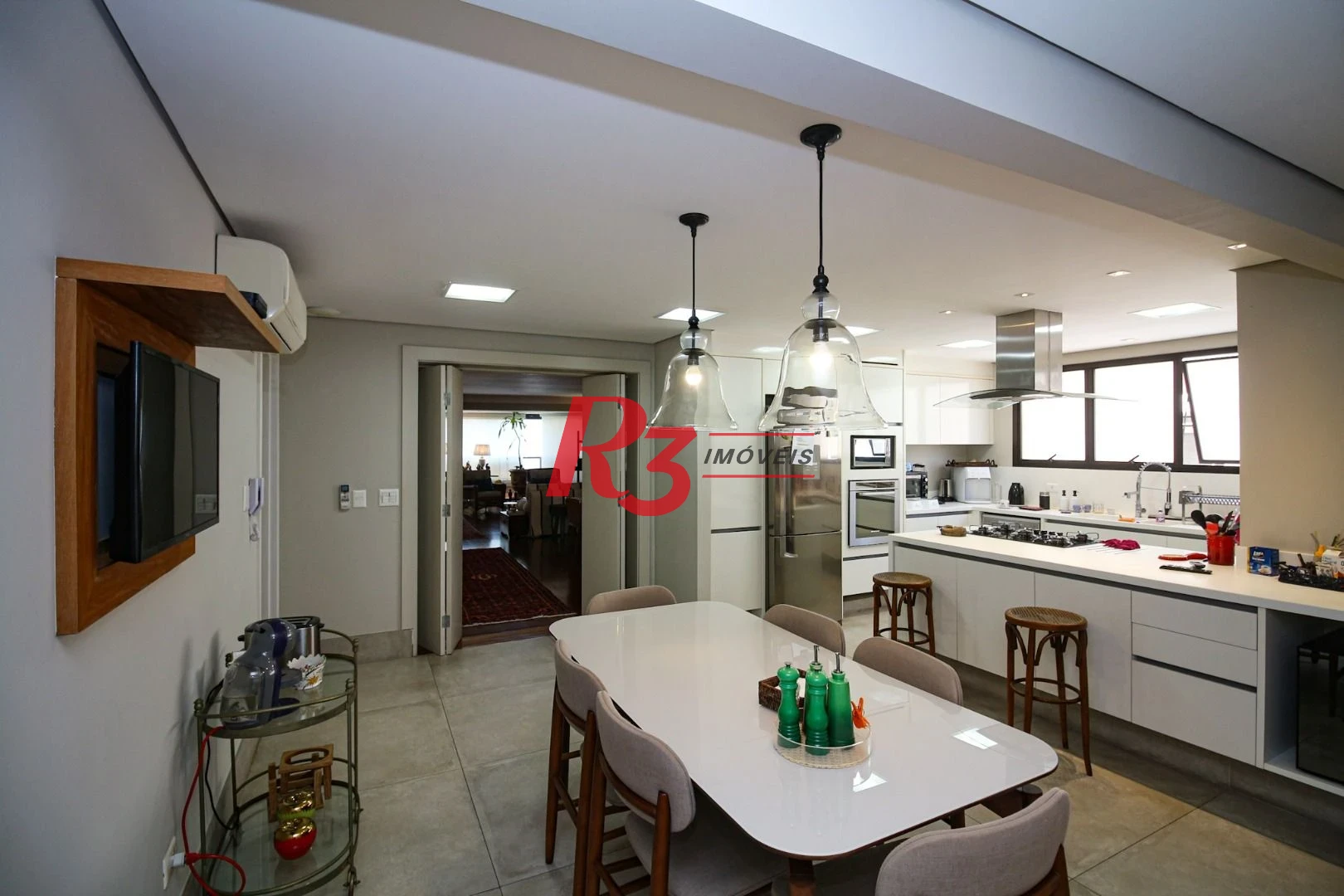 Apartamento com 3 suítes à venda, 360 m² por R$ 4.000.000 - Boqueirão - Santos/SP