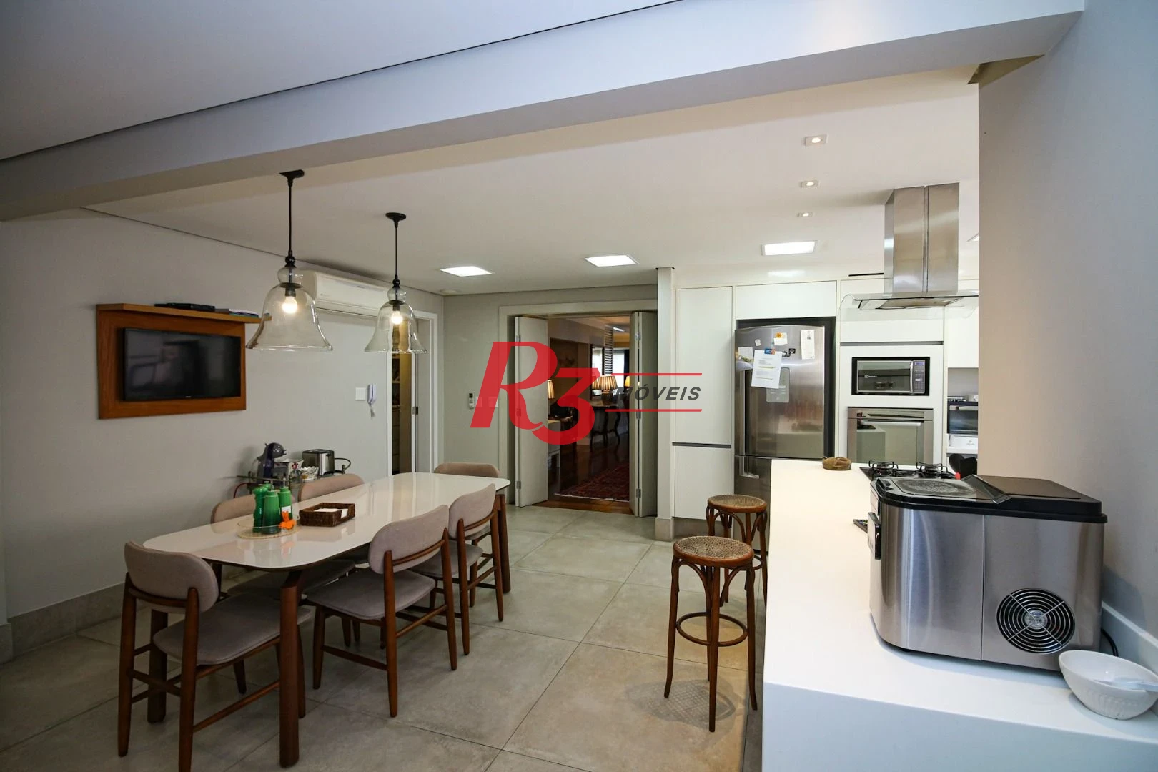 Apartamento com 3 suítes à venda, 360 m² por R$ 4.000.000 - Boqueirão - Santos/SP