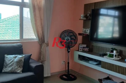 R3 REAL ESTATE VENDE! Apartamento com 2 dormitórios à venda, 65 m² por R$ 270.000 - Catiapoã - São Vicente/SP