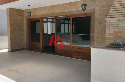 Casa para alugar, 215 m² por R$ 6.916,01/mês - Ponta da Praia - Santos/SP