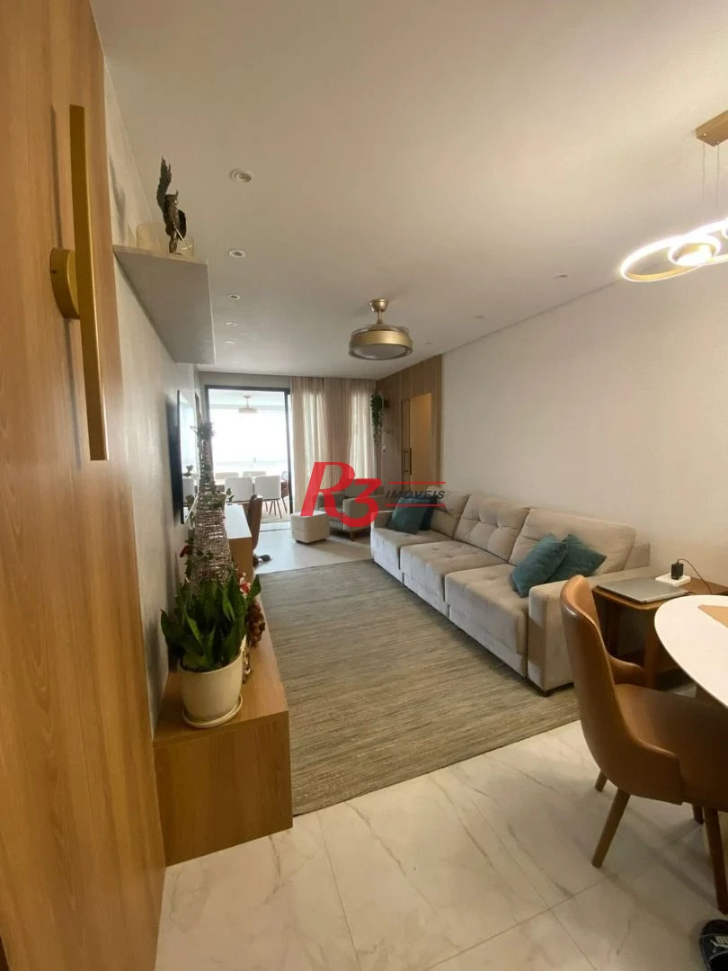 Apartamento à venda, 121 m² por R$ 1.700.000,00 - Aparecida - Santos/SP