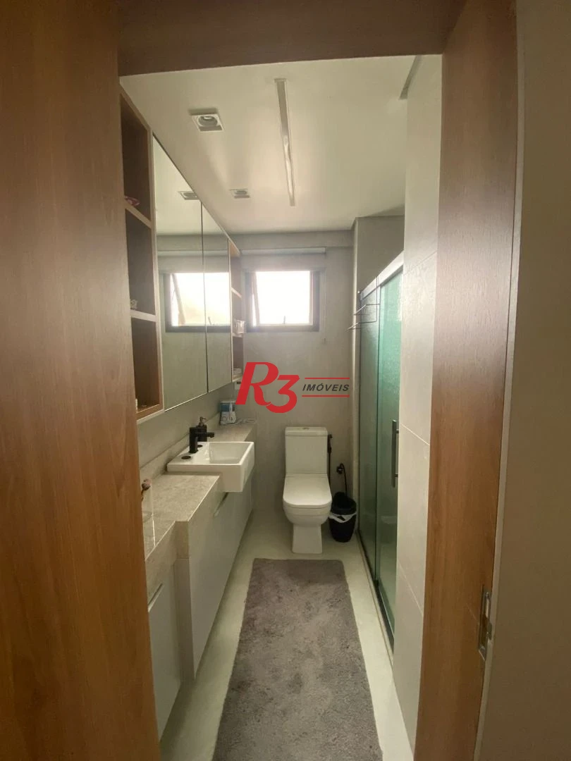 Apartamento à venda, 121 m² por R$ 1.700.000,00 - Aparecida - Santos/SP