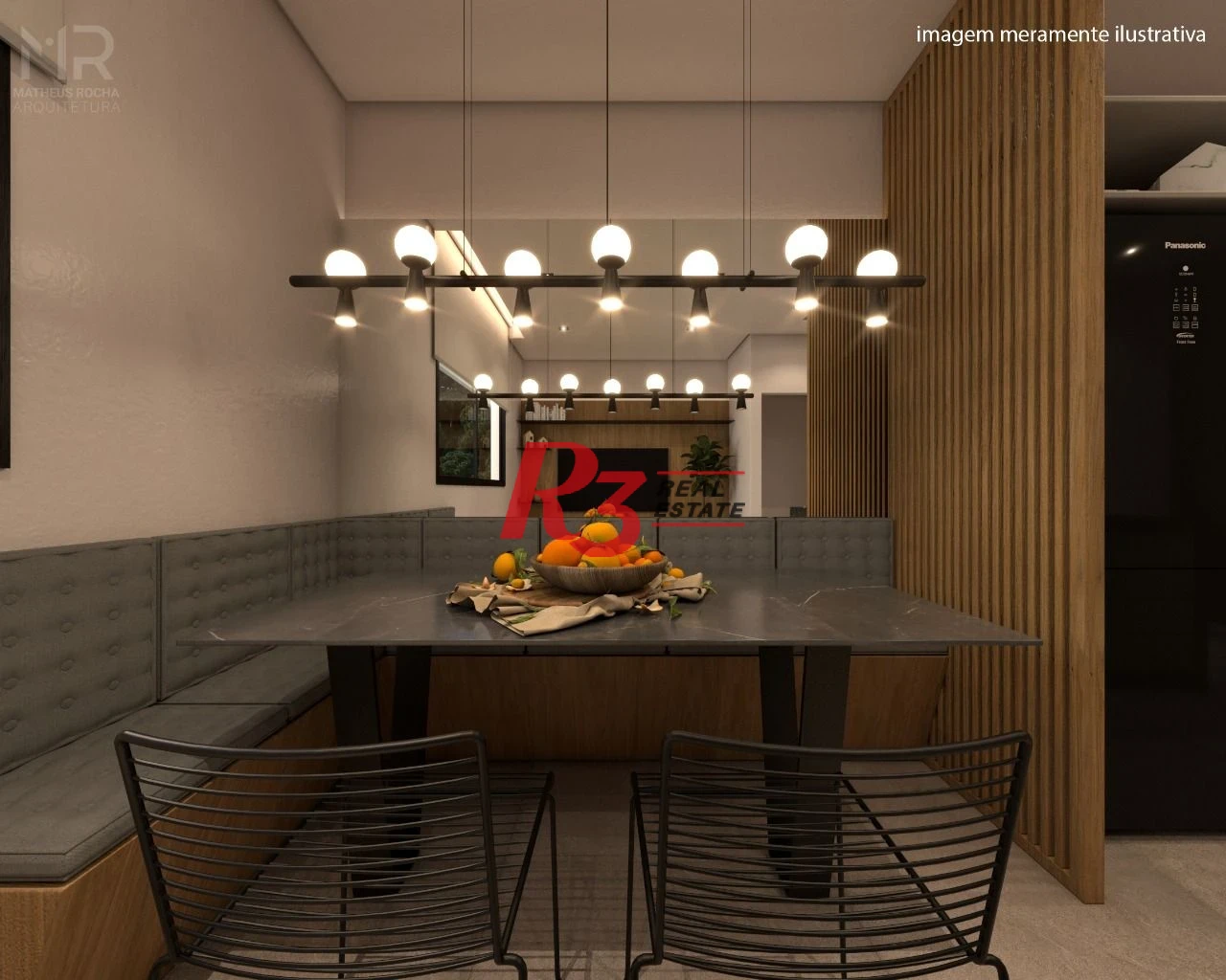 Village com 2 dormitórios à venda, 90 m² por R$ 580.000,00 - Marapé - Santos/SP