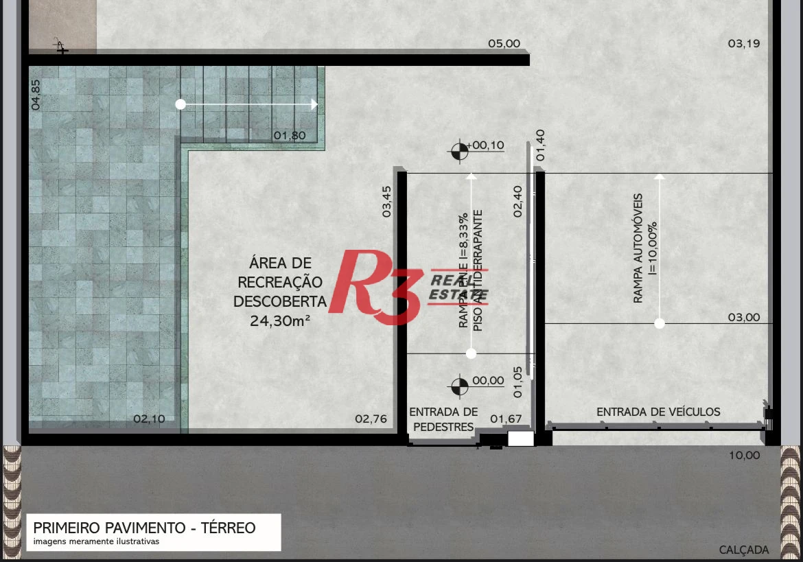 Village com 2 dormitórios à venda, 90 m² por R$ 580.000,00 - Marapé - Santos/SP