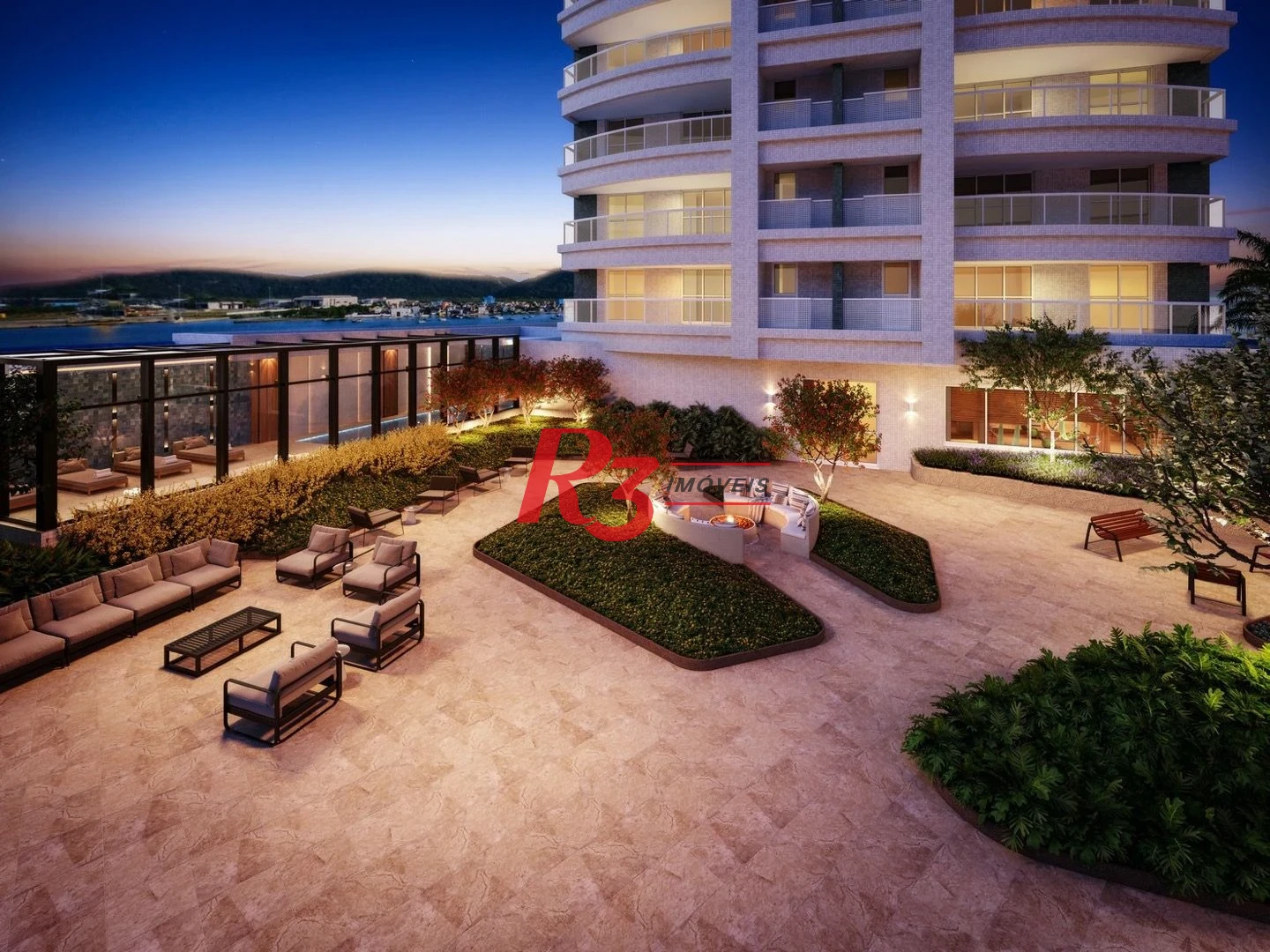 Apartamento com 3 suítes à venda, 163 m² por R$ 2.990.000 - Ponta da Praia - Santos/SP