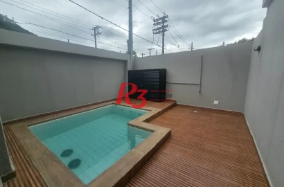 Village com 2 dormitórios à venda, 90 m² por R$ 560.000,00 - Marapé - Santos/SP
