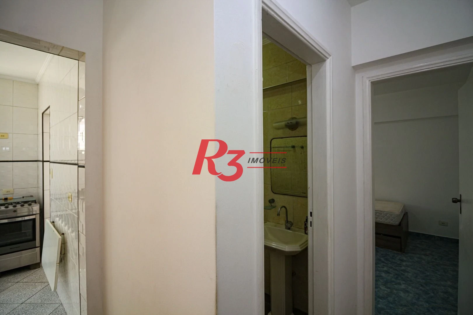 Apartamento com 1 dormitório à venda, 54 m² por R$ 285.000,00 - José Menino - Santos/SP