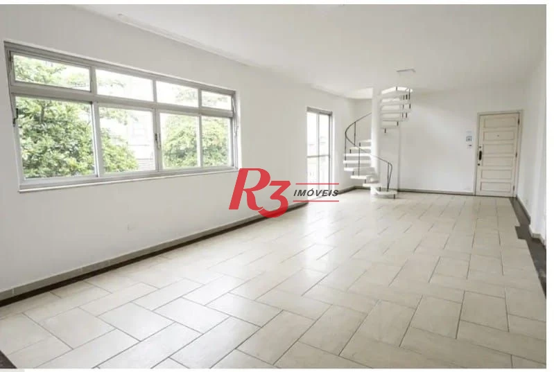 Apartamento Duplex com 5 Quartos à venda, 208 m² por R$ 960.000 - Embaré - Santos/SP