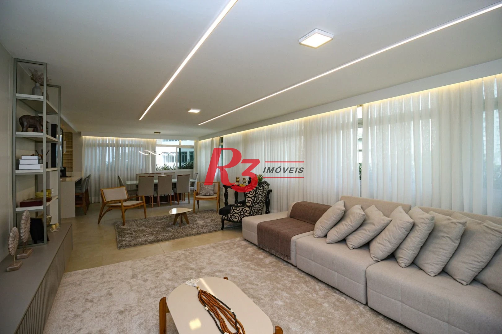Apartamento com 3 dormitórios à venda, 208 m² por R$ 2.690.000,00 - Aparecida - Santos/SP