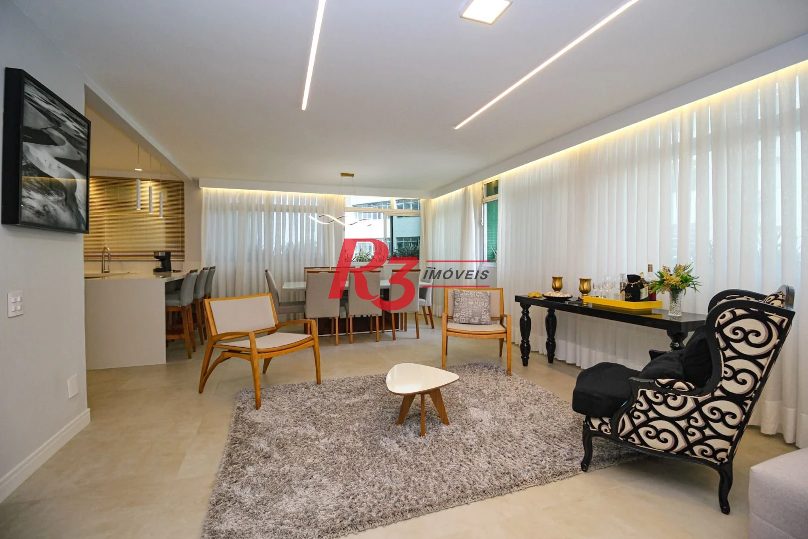 Apartamento com 3 dormitórios à venda, 208 m² por R$ 2.690.000,00 - Aparecida - Santos/SP