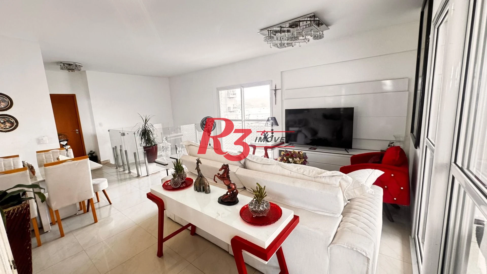 Apartamento Duplex à venda, 270 m² por R$ 5.200.000,00 - Pompéia - Santos/SP