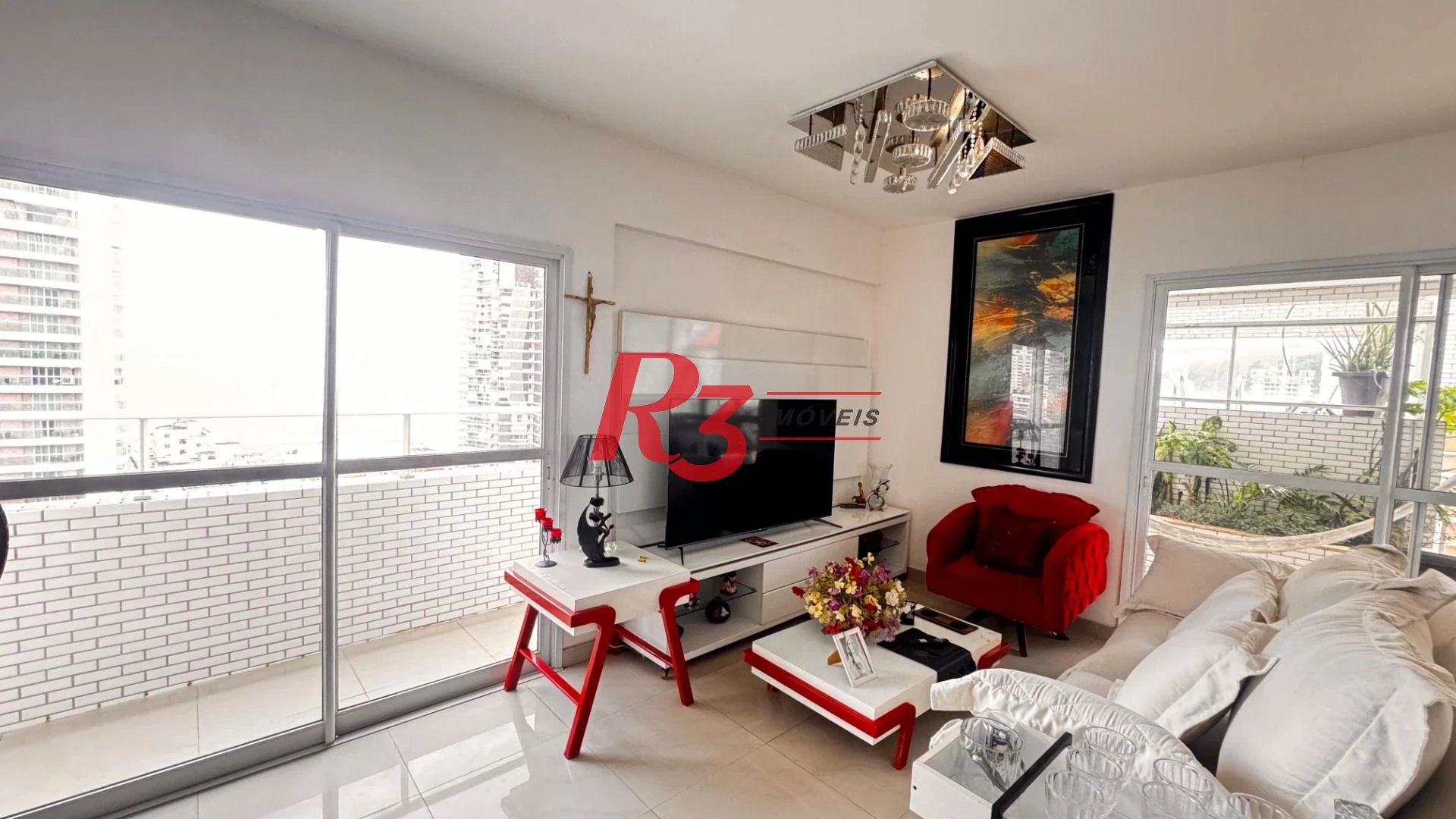 Apartamento Duplex à venda, 270 m² por R$ 5.200.000,00 - Pompéia - Santos/SP