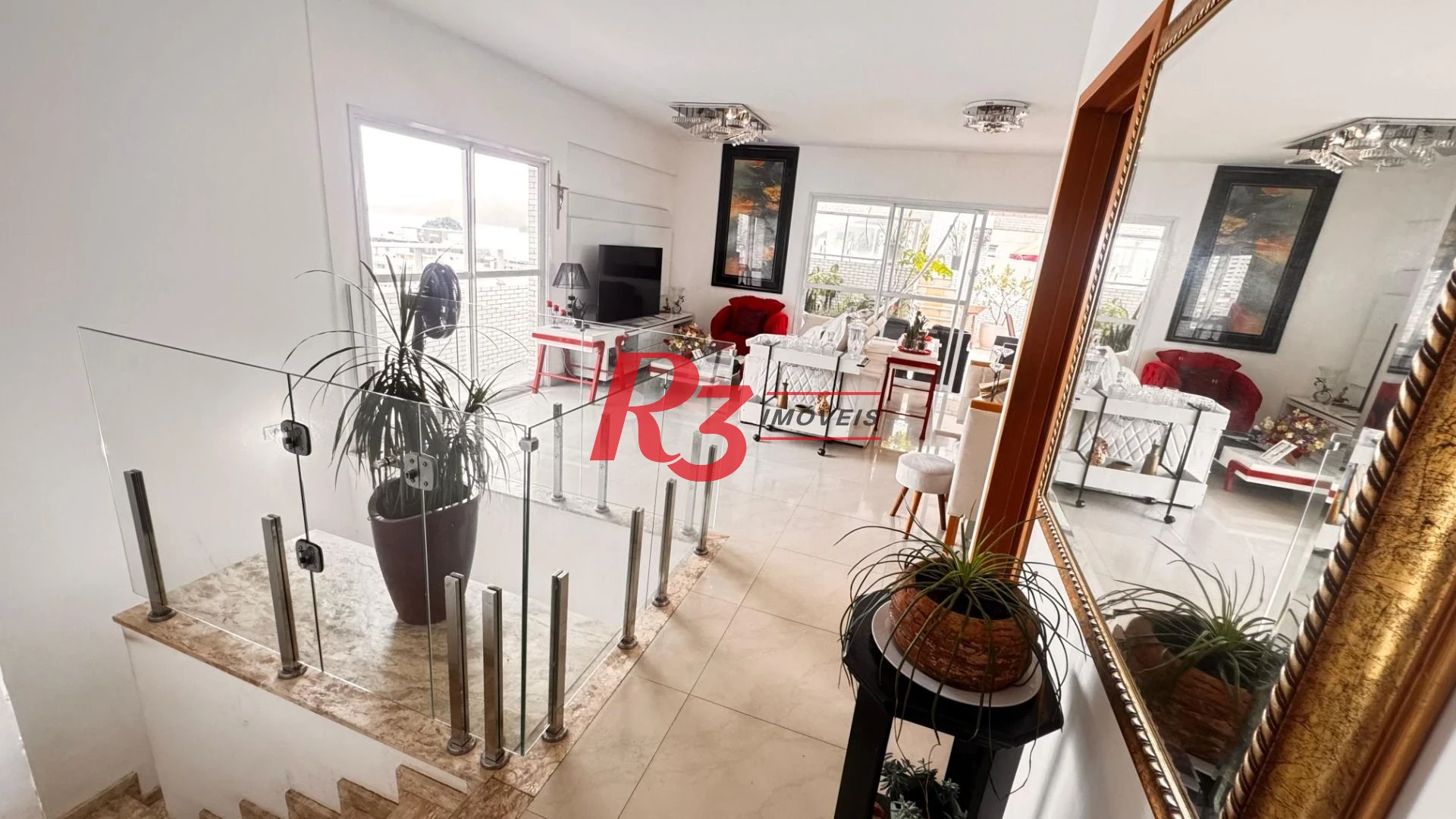 Apartamento Duplex à venda, 270 m² por R$ 5.200.000,00 - Pompéia - Santos/SP