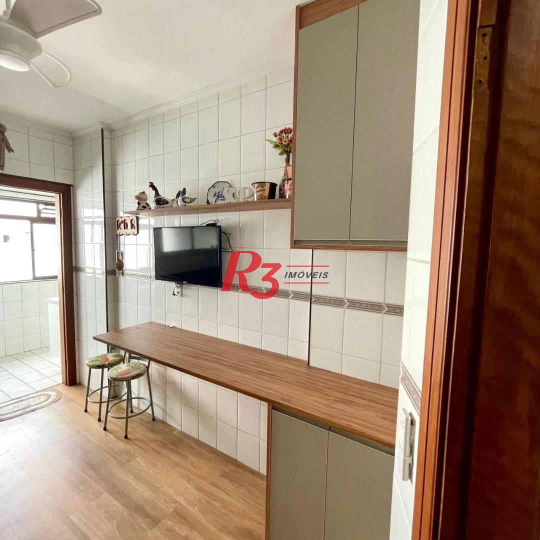 Apartamento à venda, 87 m² por R$ 900.000,00 - Boqueirão - Santos/SP