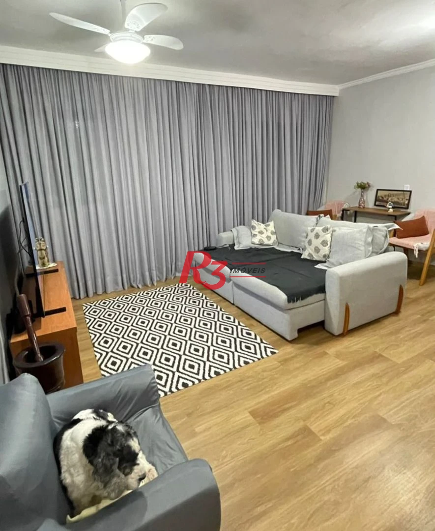 Apartamento com 2 dormitórios à venda, 87 m² por R$ 850.000,00 - Boqueirão - Santos/SP