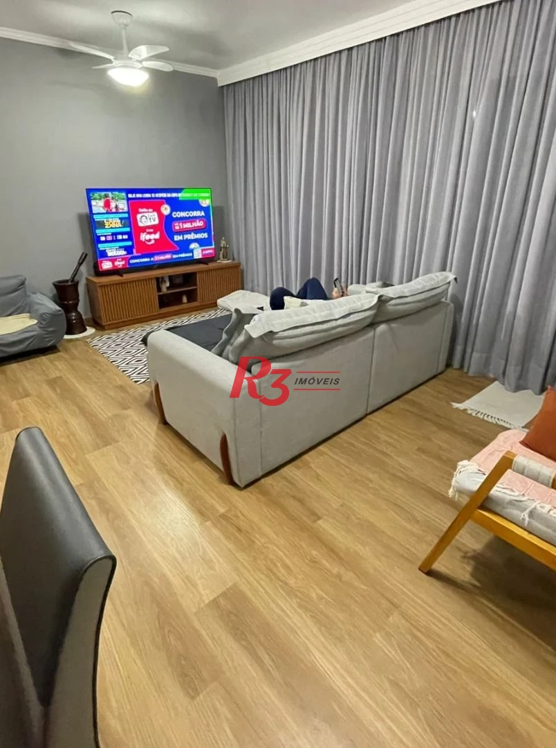 Apartamento com 2 dormitórios à venda, 87 m² por R$ 850.000,00 - Boqueirão - Santos/SP