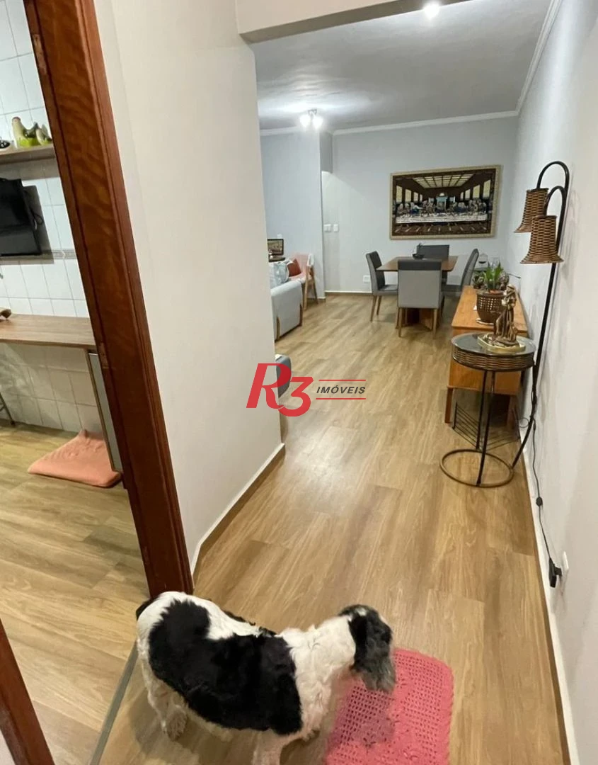 Apartamento com 2 dormitórios à venda, 87 m² por R$ 850.000,00 - Boqueirão - Santos/SP