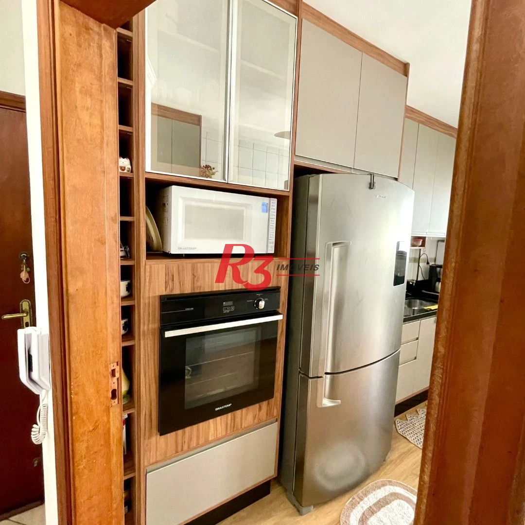 Apartamento com 2 dormitórios à venda, 87 m² por R$ 850.000,00 - Boqueirão - Santos/SP