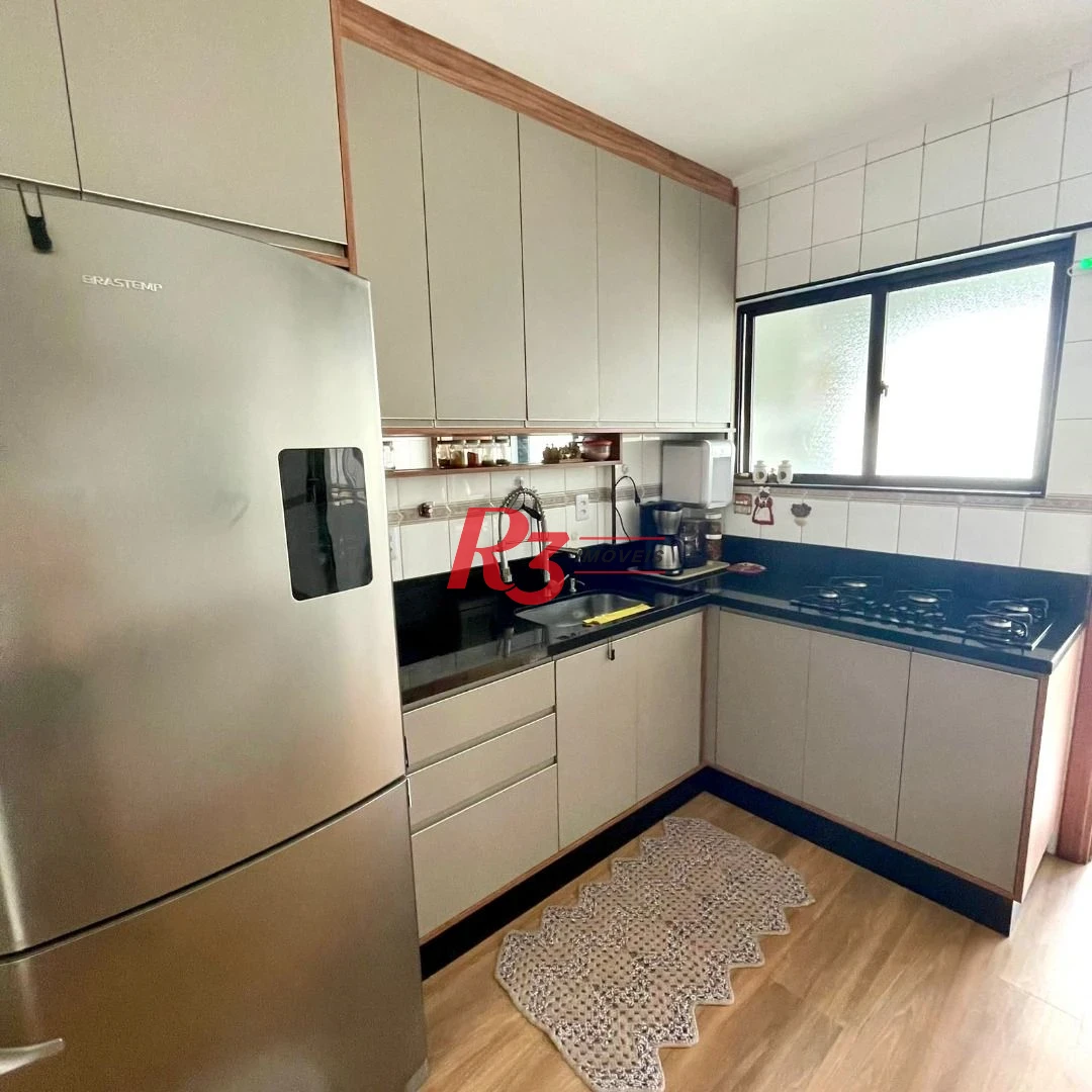Apartamento com 2 dormitórios à venda, 87 m² por R$ 850.000,00 - Boqueirão - Santos/SP