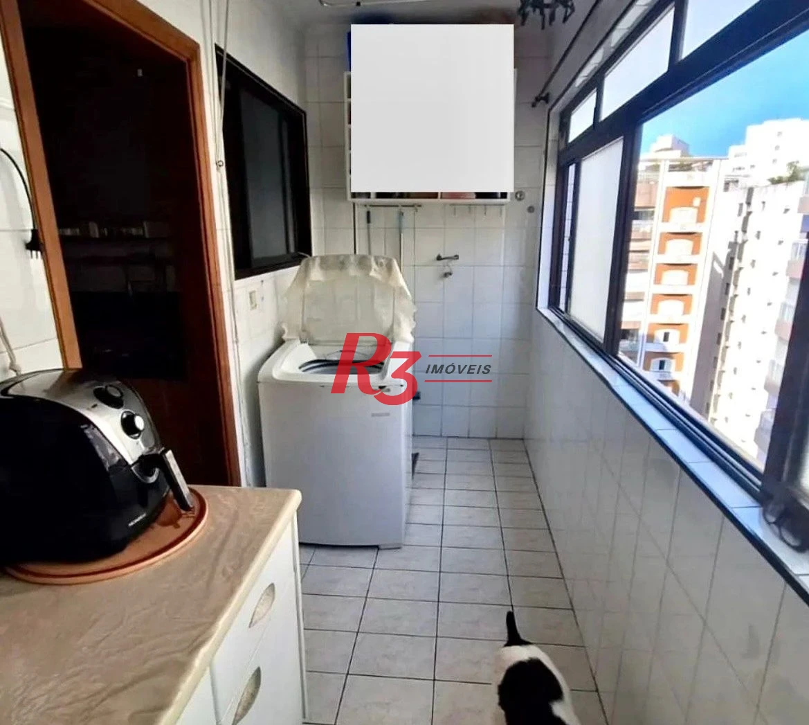 Apartamento com 2 dormitórios à venda, 87 m² por R$ 850.000,00 - Boqueirão - Santos/SP