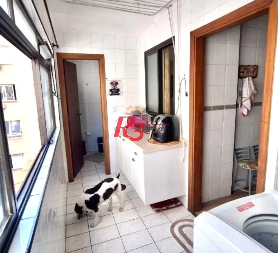 Apartamento com 2 dormitórios à venda, 87 m² por R$ 850.000,00 - Boqueirão - Santos/SP