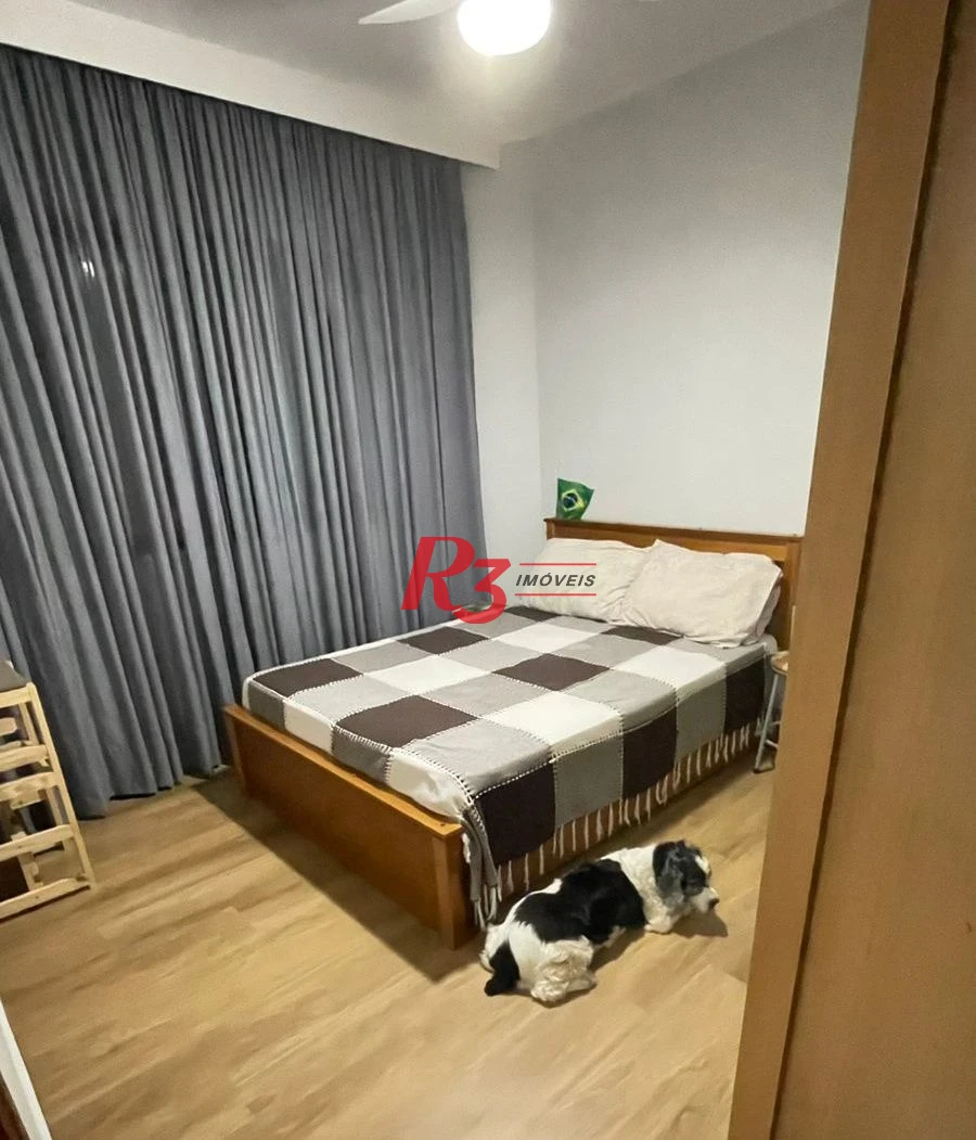 Apartamento com 2 dormitórios à venda, 87 m² por R$ 850.000,00 - Boqueirão - Santos/SP