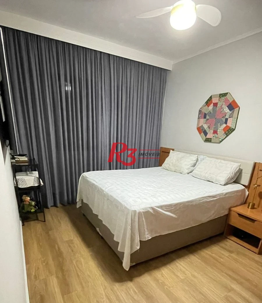 Apartamento com 2 dormitórios à venda, 87 m² por R$ 850.000,00 - Boqueirão - Santos/SP
