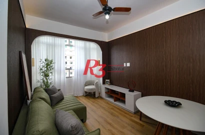 Apartamento à venda, 65 m² por R$ 885.000,00 - José Menino - Santos/SP