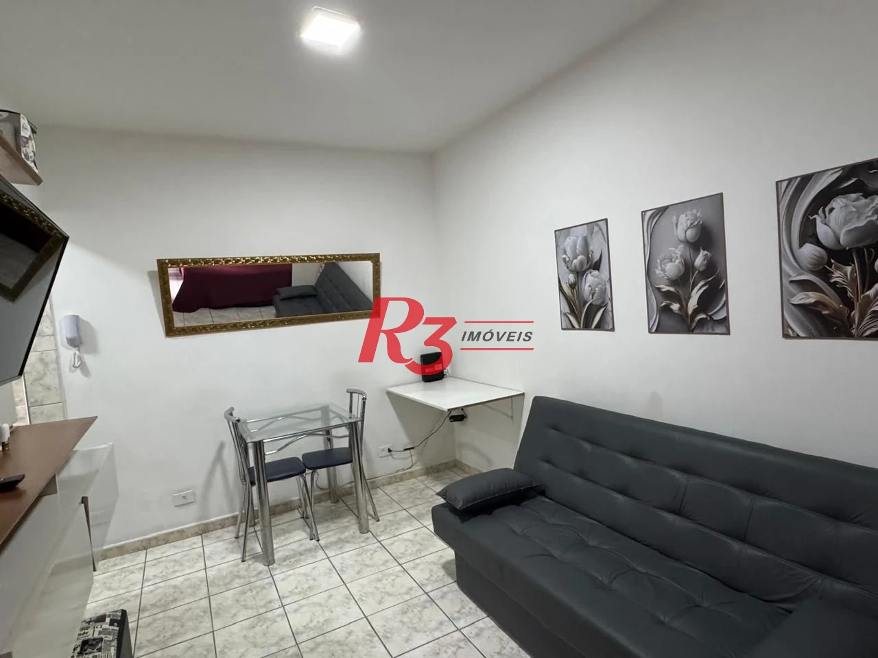 Apartamento com 1 dormitório à venda, 34 m² por R$ 330.000,00 - Ponta da Praia - Santos/SP