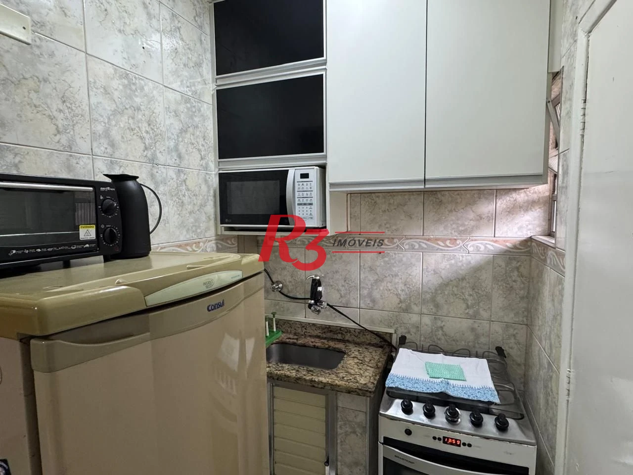 Apartamento com 1 dormitório à venda, 34 m² por R$ 330.000,00 - Ponta da Praia - Santos/SP