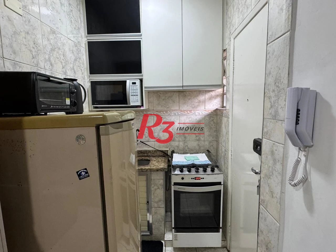 Apartamento com 1 dormitório à venda, 34 m² por R$ 330.000,00 - Ponta da Praia - Santos/SP