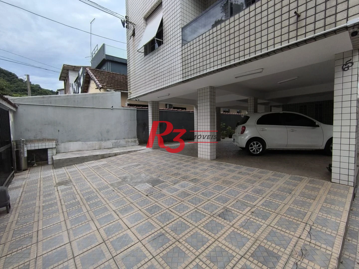Apartamento com 3 dormitórios à venda, 80 m² por R$ 410.000,00 - Marapé - Santos/SP